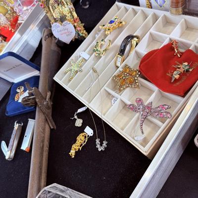 Sale Photo Thumbnail #5: Lot 1: Jewelry Selection (Right Side)

- Tables, table cloth, display pcs, display cases are not included. Lights aren’t included. 

NO CHERRY PICKING or taking ONLY the items you want and leaving the rest! Please arrive with enough time to load. Bring 