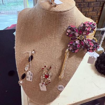 Sale Photo Thumbnail #33: Lot 2: Jewelry Selection (Left Side)

- Tables, table cloth, display pcs/rack, display cases are not included. Black light and mannequin body are not included.

NO CHERRY PICKING or taking ONLY the items you want and leaving the rest! Please arrive with e
