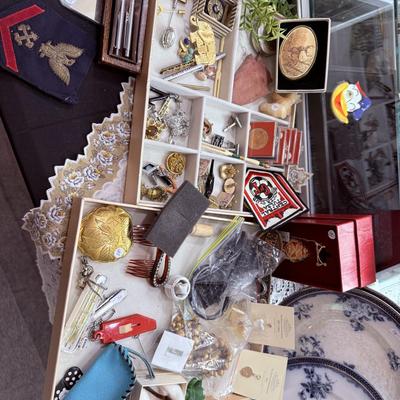 Sale Photo Thumbnail #22: Lot 2: Jewelry Selection (Left Side)

- Tables, table cloth, display pcs/rack, display cases are not included. Black light and mannequin body are not included.

NO CHERRY PICKING or taking ONLY the items you want and leaving the rest! Please arrive with e