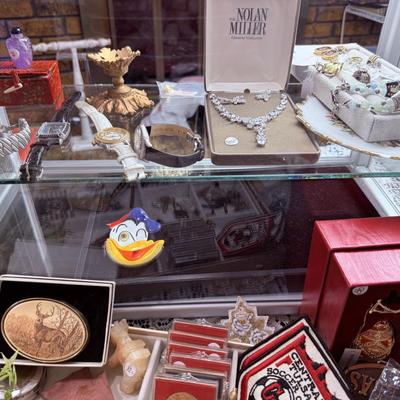 Sale Photo Thumbnail #24: Lot 2: Jewelry Selection (Left Side)

- Tables, table cloth, display pcs/rack, display cases are not included. Black light and mannequin body are not included.

NO CHERRY PICKING or taking ONLY the items you want and leaving the rest! Please arrive with e