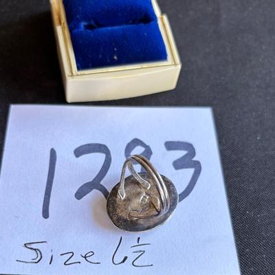 Vintage Red Bird Ring