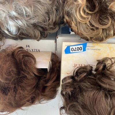Mid Century Wigs Lot