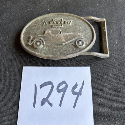 Vintage Chevrolet Buckle