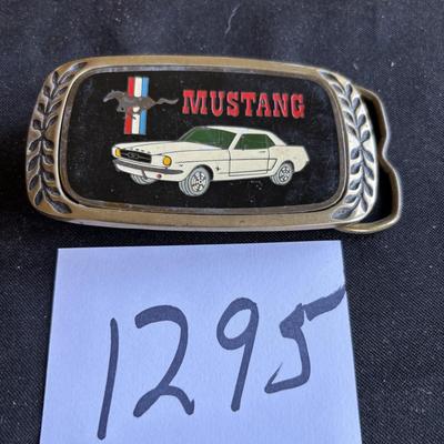 Vintage Mustang Buckle