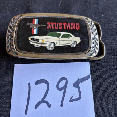 Vintage Mustang Buckle