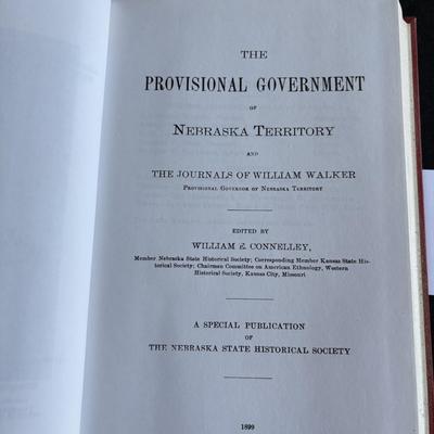 Nebraska Territory Book