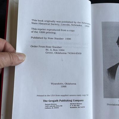 Nebraska Territory Book