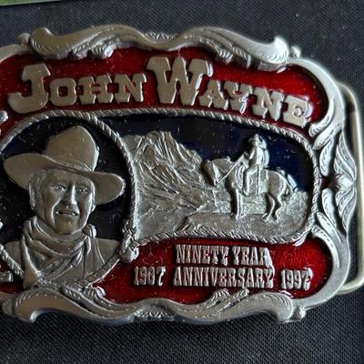 John Wayne Handcrafted Buckle
