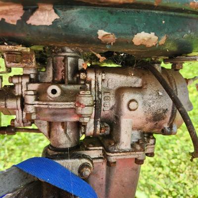 Outboard Motor Only Untested Does not include cart