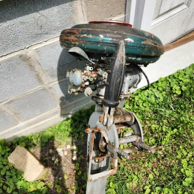 Outboard Motor Only Untested Does not include cart