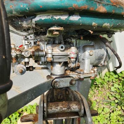 Outboard Motor Only Untested Does not include cart