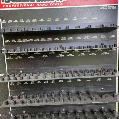 Blackhawk Professional Hand Tool Display Sockets 24x24