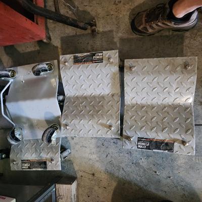 4 Pittsburgh Automotive Vehicle Dolly Dollies 1500 LBs