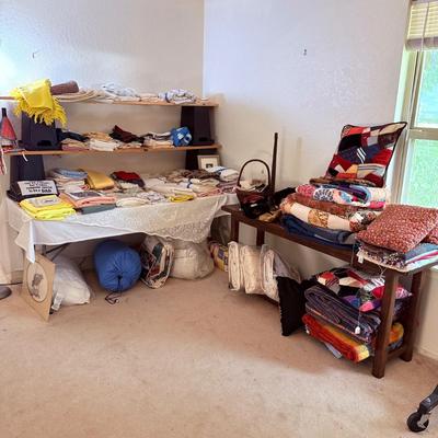 Sale Photo Thumbnail #140: Note: Display Table & shelving are not included. (Used for display purposes)
- Long table(right) is included

NO CHERRY PICKING or taking ONLY the items you want and leaving the rest! Please arrive with enough time to load. Bring boxes/any tools to assemb