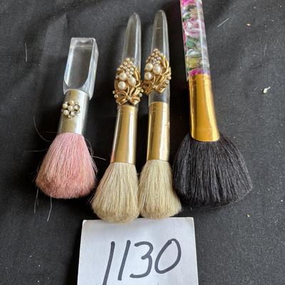 Vintage Makeup Brush Lot