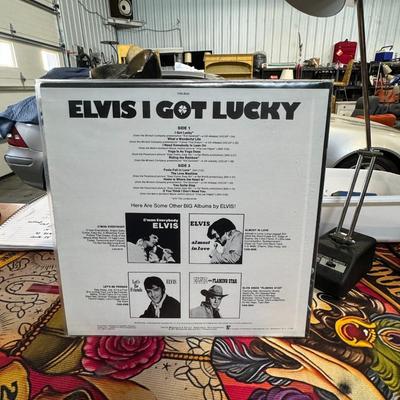 Sale Photo Thumbnail #126: "I Got Lucky". 
Here is information about the album:
Release Information: The compilation album was released in October 1971 on the RCA Camden label.
Content: The album contains tracks from the soundtracks of four Elvis Presley films: Follow That Dream, K