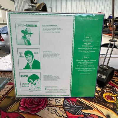 Sale Photo Thumbnail #163: Elvis Presley's Elvis' Christmas Album. 
Here's some information about this album:
Release and Label: The copy in the image is a reissue on the Pickwick/Camden label, likely from 1970 or a subsequent reissue like the 1975 version shown in search results. 