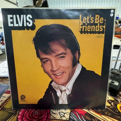 Sale Photo Thumbnail #150: "Let's Be Friends" by Elvis Presley. 
Here's some information about this album:
Release and Label: It's a compilation album released by RCA Records in April 1970 under their budget-priced RCA Camden label (catalog number CAS 2408).
Content: The album prim