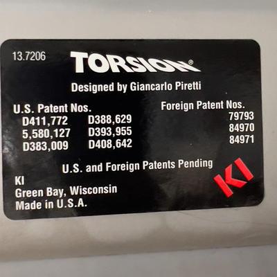 TORSION by Giancarlo Piretti MCM Designer 