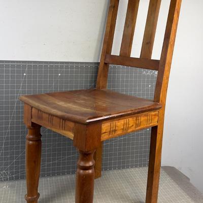 TEAK Side Chair, Rustic 