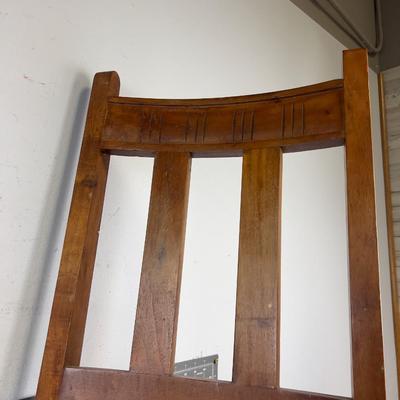 TEAK Side Chair, Rustic 