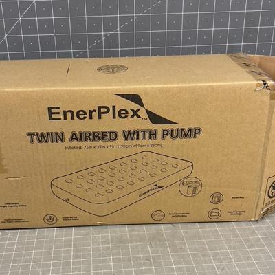 Twin Air Mattress a Pump, NEW in the Box.