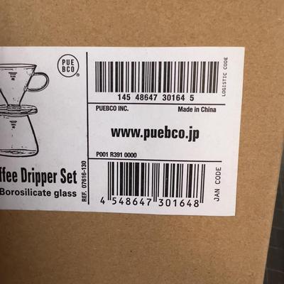 Glass Coffee Dripper Set NEW 