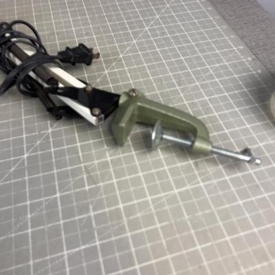 Desk Lamp,  with a bracket, but not original one. 