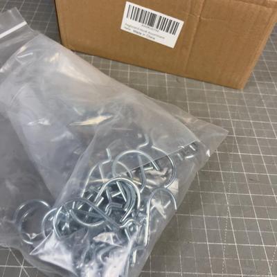 3-1/2 Boxes of PEG BOARD Hooks NEW 