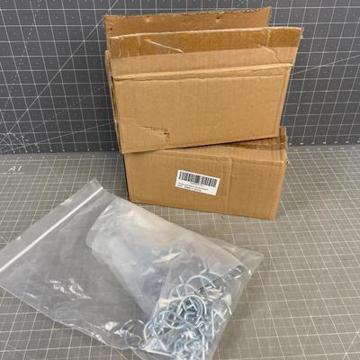 3-1/2 Boxes of PEG BOARD Hooks NEW 