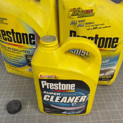 Anti  Freeze - 2 full Gallons and 1 quart of cleaner 