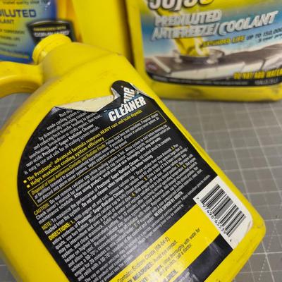 Anti  Freeze - 2 full Gallons and 1 quart of cleaner 