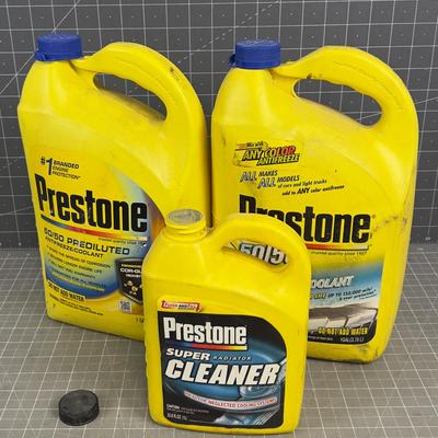 Anti  Freeze - 2 full Gallons and 1 quart of cleaner 