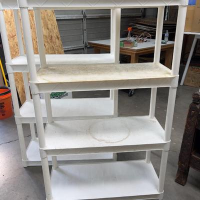 White Shelve Plastic 