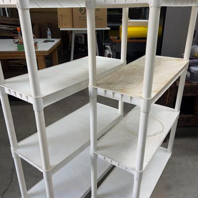 White Shelve Plastic 