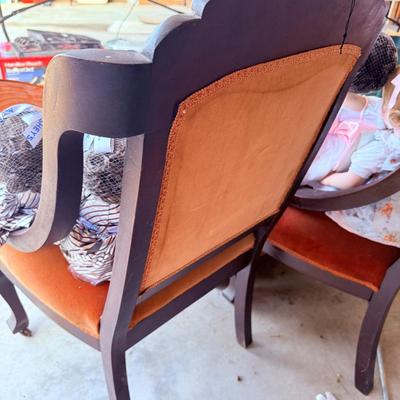 Lot 37: Antique Chairs, Dolls & More