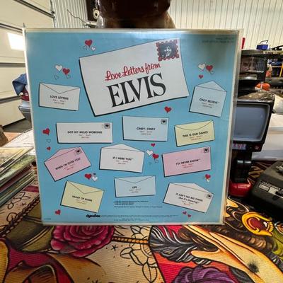Sale Photo Thumbnail #75: "Love Letters from Elvis" by Elvis Presley.
Release Information: This is the fourteenth studio album by Elvis Presley, released on June 16, 1971, by RCA Victor Records.
Background: The album primarily consists of songs recorded during Elvis's marathon rec