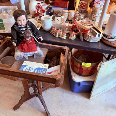 Lot 44: Kitchenware, Furniture, Dolls & More