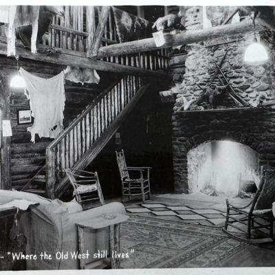 rppc BUFFALO BILL CODY PAHASKA TEPEE WHERE THE OLD WEST STILL LIVES 1910