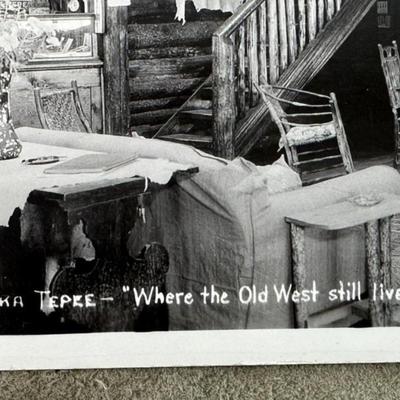 rppc BUFFALO BILL CODY PAHASKA TEPEE WHERE THE OLD WEST STILL LIVES 1910