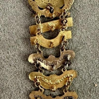 LITTLE SYSTEM SUNDAY SCHOOL GOLD FILLED ATTENDANCE PIN
