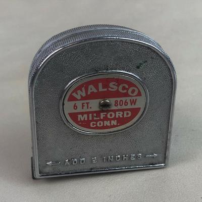 vintage WALSCO 6 FT TAPE MEASURE