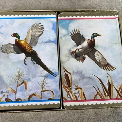 GAME BIRDS by Richard E Bishop BROWN & BIGELOW PLAYING CARDS GAME BIRDS by Richard E Bishop BROWN & BIGELOW PLAYING CARDS 
