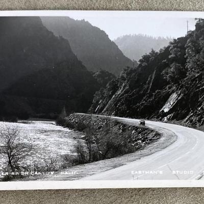rppc FEATHER RIVER CANYON CALIF EASTMAN'S STUDIO 1940s