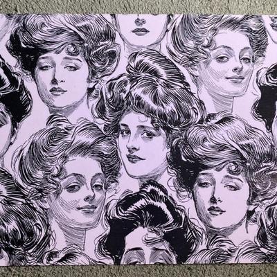 CHARLES DANA GIBSON GIRL POSTCARD REPRINTS 1984CHARLES DANA GIBSON GIRL POSTCARD REPRINTS 1984