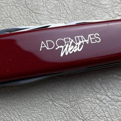 VICTORINOX SWISS ARMY ADVERTISING KNIFE ADCENTIVES WEST