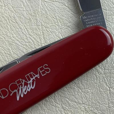 VICTORINOX SWISS ARMY ADVERTISING KNIFE ADCENTIVES WEST