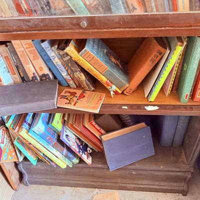 Lot 46: Lawyer Cabinet, Books, Speakers & More