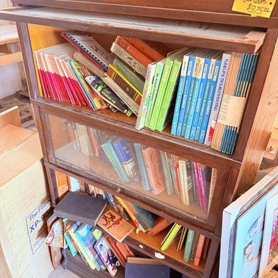 Lot 46: Lawyer Cabinet, Books, Speakers & More