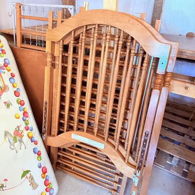 Lot 48: Vintage Baby Beds